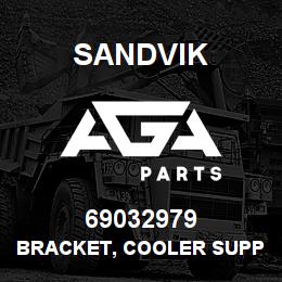 69032979 Sandvik BRACKET, COOLER SUPPORT | AGA Parts