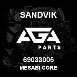 69033005 Sandvik MESABI CORE | AGA Parts