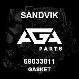 69033011 Sandvik GASKET | AGA Parts