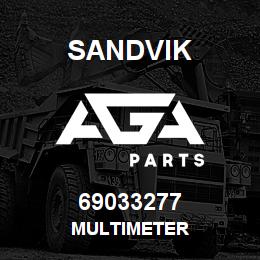 69033277 Sandvik MULTIMETER | AGA Parts