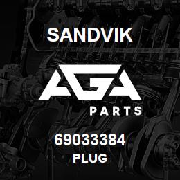 69033384 Sandvik PLUG | AGA Parts