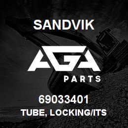69033401 Sandvik TUBE, LOCKING/ITS | AGA Parts