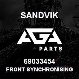 69033454 Sandvik FRONT SYNCHRONISING ASS'Y RB | AGA Parts