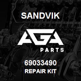69033490 Sandvik REPAIR KIT | AGA Parts