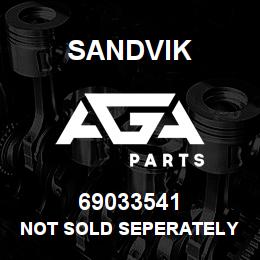 69033541 Sandvik NOT SOLD SEPERATELY - USE 69033534 | AGA Parts