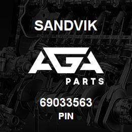 69033563 Sandvik PIN | AGA Parts