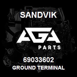 69033602 Sandvik GROUND TERMINAL | AGA Parts