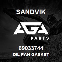 69033744 Sandvik OIL PAN GASKET | AGA Parts