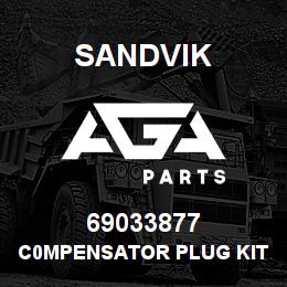 69033877 Sandvik C0MPENSATOR PLUG KIT | AGA Parts