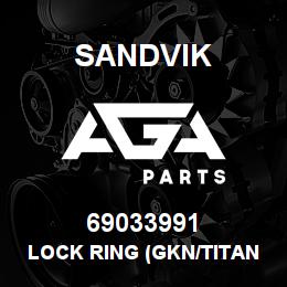 69033991 Sandvik LOCK RING (GKN/TITAN) | AGA Parts