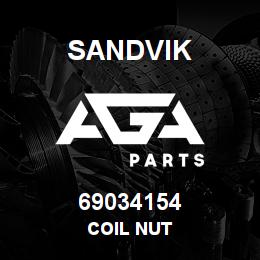 69034154 Sandvik COIL NUT | AGA Parts