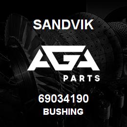 69034190 Sandvik BUSHING | AGA Parts