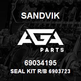 69034195 Sandvik SEAL KIT R/B 69037232 RB | AGA Parts