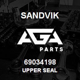 69034198 Sandvik UPPER SEAL | AGA Parts