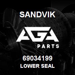 69034199 Sandvik LOWER SEAL | AGA Parts