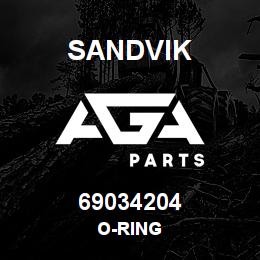 69034204 Sandvik O-RING | AGA Parts