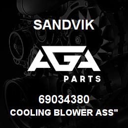 69034380 Sandvik COOLING BLOWER ASS'Y | AGA Parts