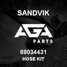69034431 Sandvik HOSE KIT | AGA Parts