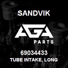 69034433 Sandvik TUBE INTAKE, LONG | AGA Parts