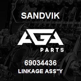69034436 Sandvik LINKAGE ASS'Y | AGA Parts