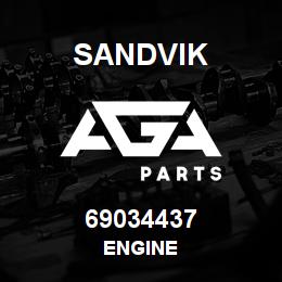 69034437 Sandvik ENGINE | AGA Parts