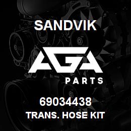 69034438 Sandvik TRANS. HOSE KIT | AGA Parts