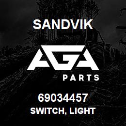 69034457 Sandvik SWITCH, LIGHT | AGA Parts