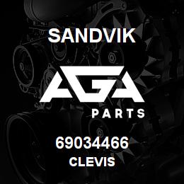 69034466 Sandvik CLEVIS | AGA Parts