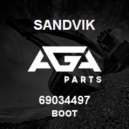 69034497 Sandvik BOOT | AGA Parts