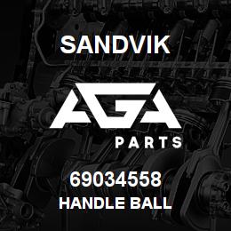 69034558 Sandvik HANDLE BALL | AGA Parts