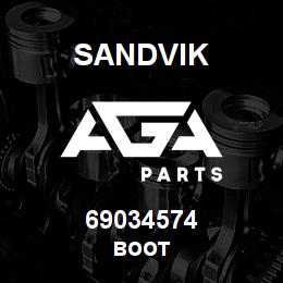69034574 Sandvik BOOT | AGA Parts