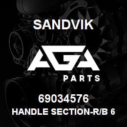 69034576 Sandvik HANDLE SECTION-R/B 69035200 RB | AGA Parts