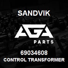 69034608 Sandvik CONTROL TRANSFORMER (440 V.) | AGA Parts