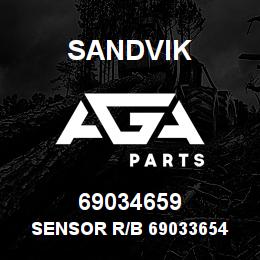 69034659 Sandvik SENSOR R/B 69033654 RB | AGA Parts