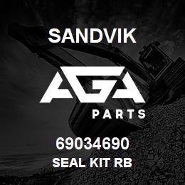 69034690 Sandvik SEAL KIT RB | AGA Parts