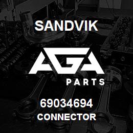 69034694 Sandvik CONNECTOR | AGA Parts