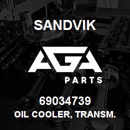 69034739 Sandvik OIL COOLER, TRANSM. OIL | AGA Parts