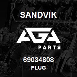69034808 Sandvik PLUG | AGA Parts
