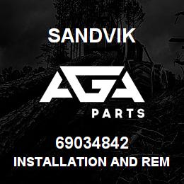 69034842 Sandvik INSTALLATION AND REMOVAL TOOL | AGA Parts