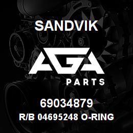 69034879 Sandvik R/B 04695248 O-RING RB | AGA Parts