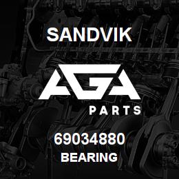 69034880 Sandvik BEARING | AGA Parts