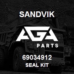 69034912 Sandvik SEAL KIT | AGA Parts
