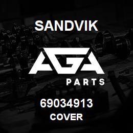 69034913 Sandvik COVER | AGA Parts
