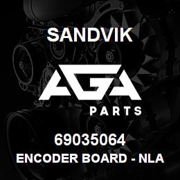 69035064 Sandvik ENCODER BOARD - NLA USE 69035060 | AGA Parts