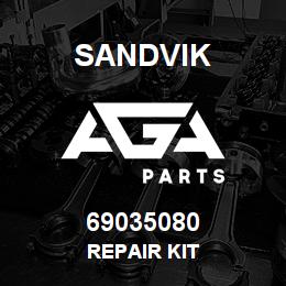 69035080 Sandvik REPAIR KIT | AGA Parts