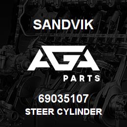 69035107 Sandvik STEER CYLINDER | AGA Parts