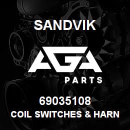 69035108 Sandvik COIL SWITCHES & HARNESS ASS'Y | AGA Parts