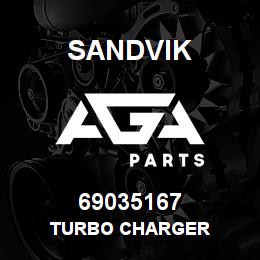 69035167 Sandvik TURBO CHARGER | AGA Parts