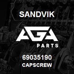 69035190 Sandvik CAPSCREW | AGA Parts