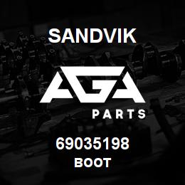 69035198 Sandvik BOOT | AGA Parts